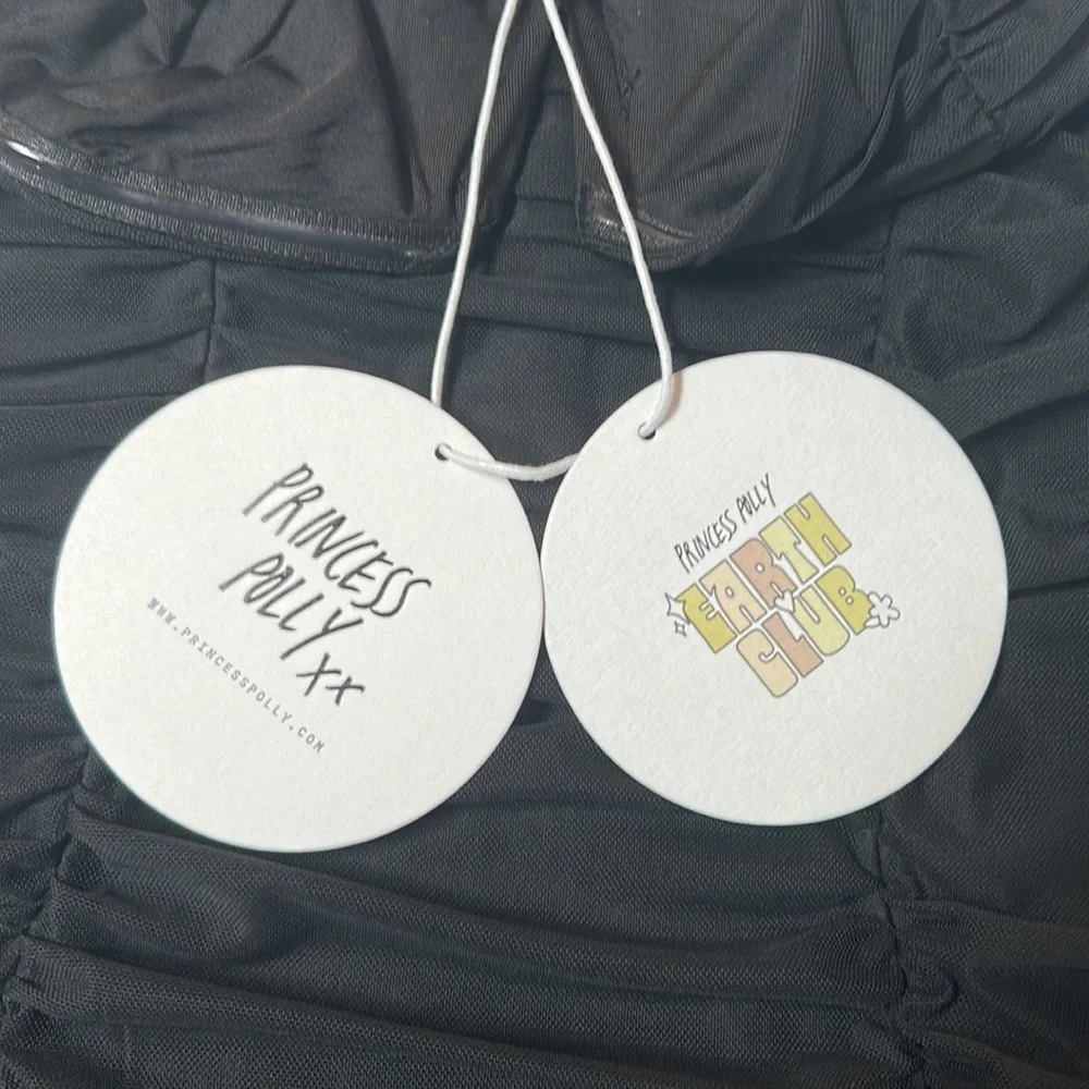 Princess Polly Black I want you Mini Dress Bodycon NWT - Picture 4 of 5